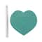 John Bead Crystal Lane DIY Teal Heart Rhinestone Sorting Trays with Pickup Stick